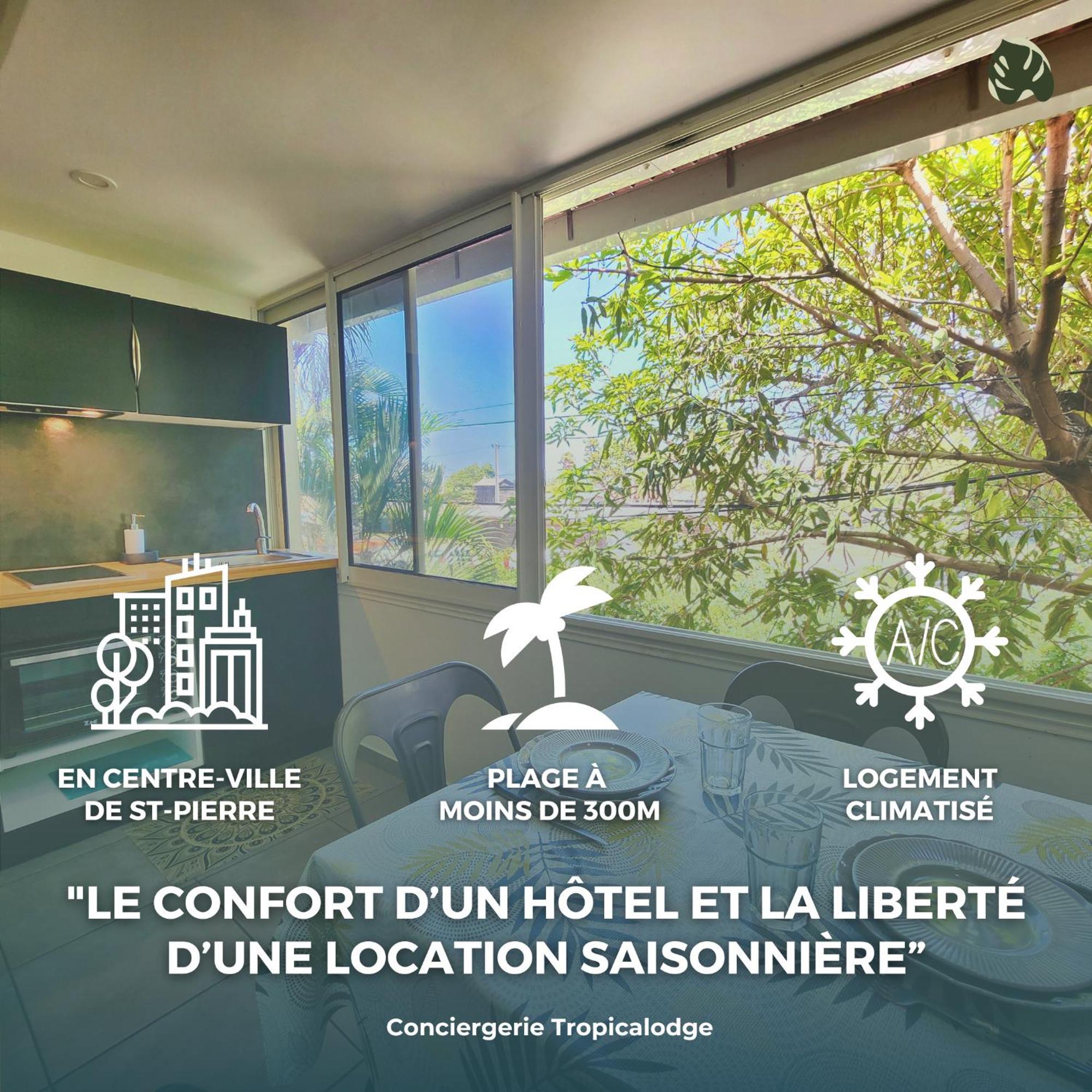 Le Manguier Apartment แซ็ง-ปีแยร์ ภายนอก รูปภาพ
